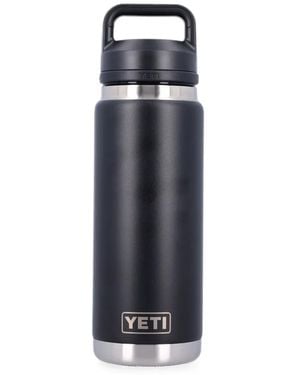 Yeti Logo-Print Water Bottle - Blue
