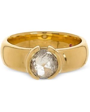 Nimo With Love 18K Chubby Diamond Ing - Metallic