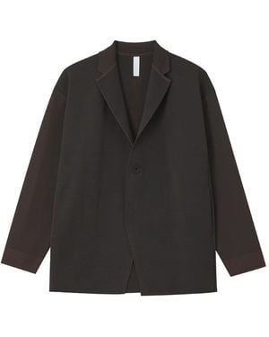CFCL Millan Rib-Knitted Blazer - Black