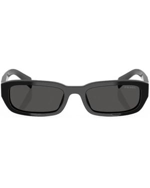 Prada Rectangle-Frame Sunglasses - Black