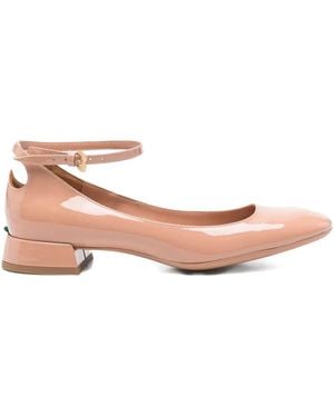 A.Bocca 25Mm Patent-Leather Court Shoes - Pink
