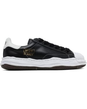 Maison Mihara Yasuhiro Blakey Leather Trainers - White
