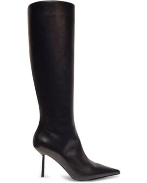 Le Silla 120 Mm Bella Laarzen Met Puntige Neus - Zwart