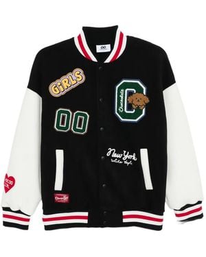 Chocoolate Logo-Embroidered Jacket - Black