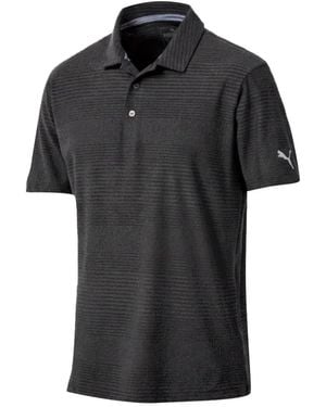 PUMA Pounce Aston Logo-Detail Polo Shirt - Black