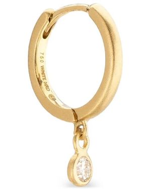 We by WHITEbIRD 18K Diamond Earring - Metallic