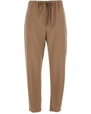 Semicouture Buddy Trousers - Natural