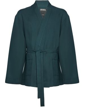 ZEGNA Belt Jacket - Green