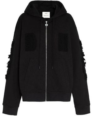 Barrie X Damien Hirst The Spots Butterfly-Patch Hoodie - Black