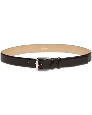 Max Mara Leather Belt - White