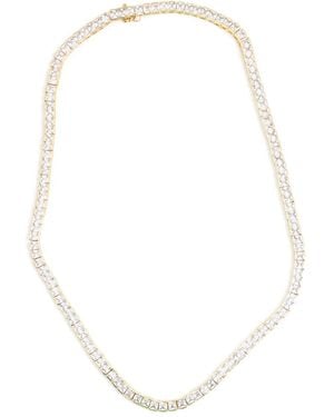 Izabel Display Collier À Pendentif Tennis - Blanc