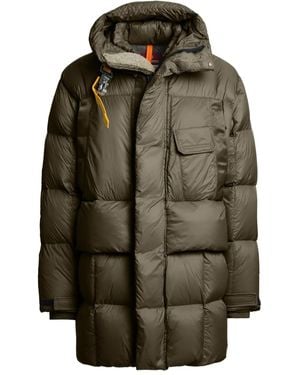 Parajumpers Parka Trapuntato Bold Con Cappuccio - Verde