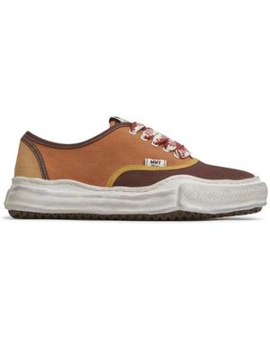 Maison Mihara Yasuhiro Baker Irregular-Sole Trainers - Brown
