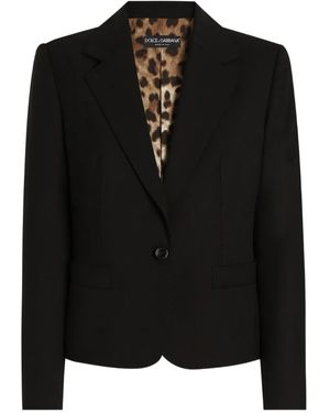 Dolce & Gabbana Bi-Stretch Sallia Jacket - Black