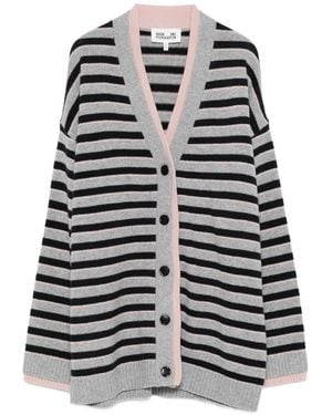 Baum und Pferdgarten Cissia Striped Button Cardigan - White