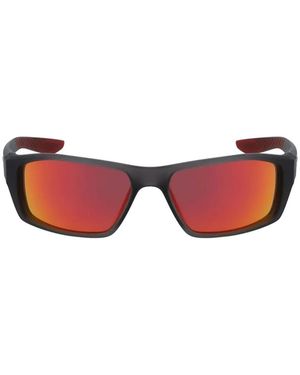 Nike Brazen Shadow Rectangle-Frame Sunglasses - Pink