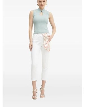 Guess Skinny Cropped Jeans - White