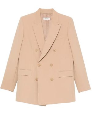 NINA 14.7 Double-Breasted Blazer - Natural