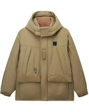 Alpha Industries Hooded Flap-Pocket Jacket - Green
