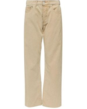 MM6 by Maison Margiela Button-Fastening Trousers - Natural