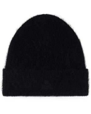 Isabel Marant Peeta Alpaca Beanie - Black