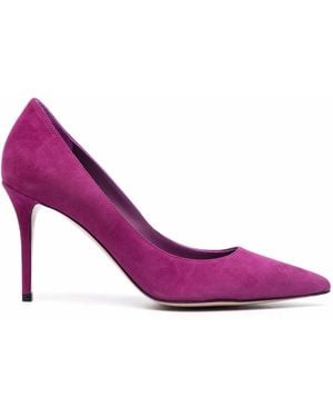 Le Silla Eva Suede Pumps - Purple