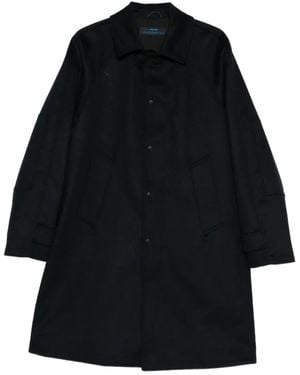 Paltò Long Sleeve Coat - Black