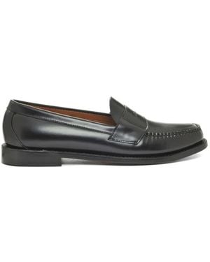 Sebago Cayman Leather Penny Loafers - Gray