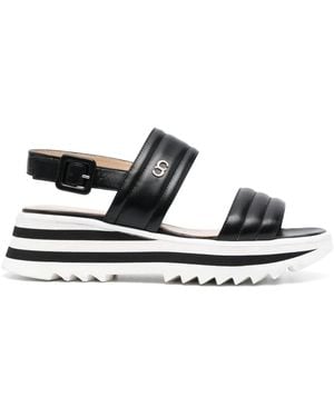 Casadei ウェッジサンダル - ブラック