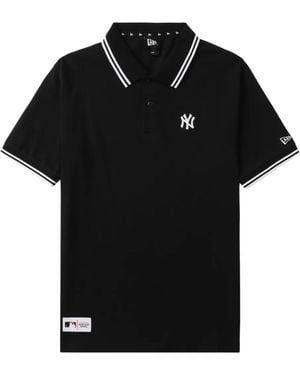 KTZ ティップカラー ポロシャツ - ブラック