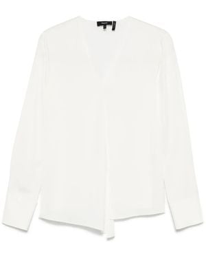 Theory Hidden Slit Bl.Moder - White