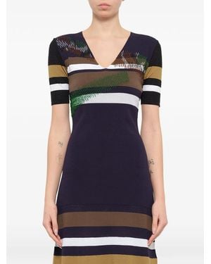 KENZO Striped Dress - Blue