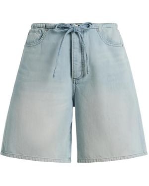 DL1961 Short Sienna À Taille Nouée - Bleu