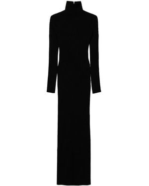 Twinset Cut-Out Knitted Dress - Black