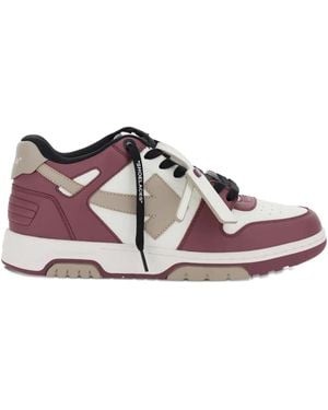 Off-White c/o Virgil Abloh Out Of Office Sneakers - レッド