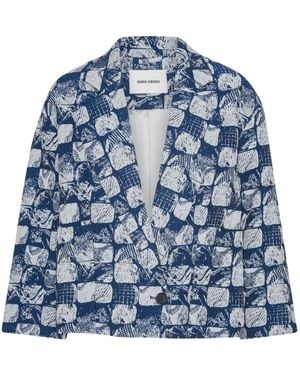 Henrik Vibskov Shady Blazer - Blau