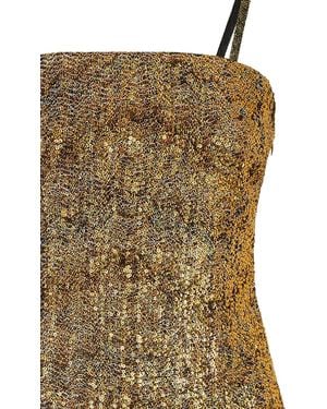 Missoni Iridescent Sequin-Embellished Dress - Metallic