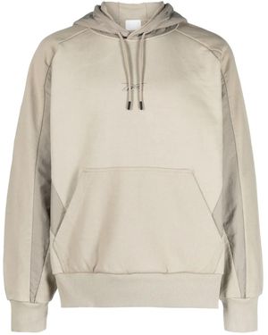 Reebok Hoodie En Coton À Logo Brodé - Neutre