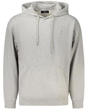 Marina Yachting Logo-Embroidered Hoodie - Grey