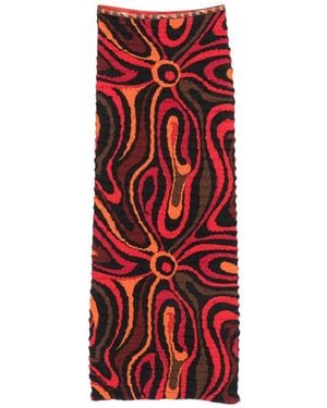 PUCCI Puckered-Texture Maxi Skirt