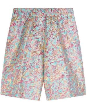 Dries Van Noten Jacquard Shorts - White