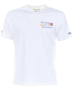 Mc2 Saint Barth エンブロイダリー Tシャツ - ホワイト