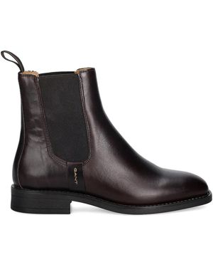 GANT Pull Tab Chelsea Boots - Black