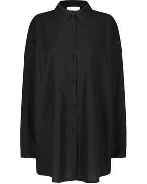 Amomento Sheer Classic Shirt - Black
