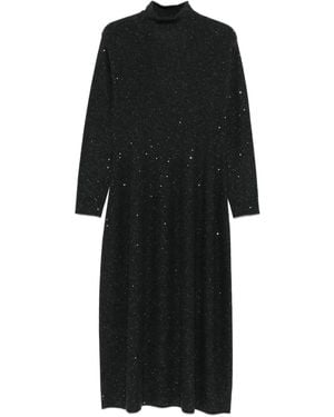 Antonelli Sequin-Embellished Dress - Black