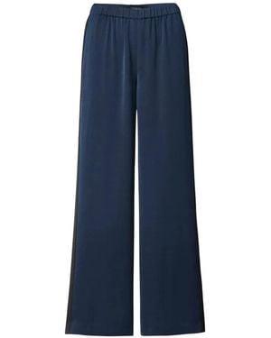 Rag & Bone Olivia Side-Stripe Trousers - Blue