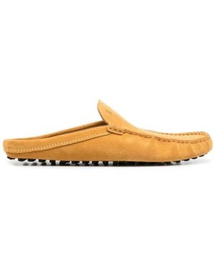 Tod's Gommino Suede Slippers - Orange
