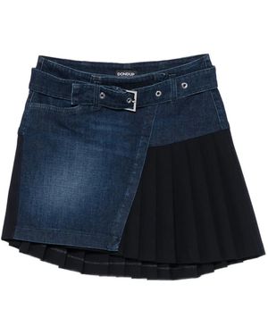 Dondup Belted Skirt - Blue