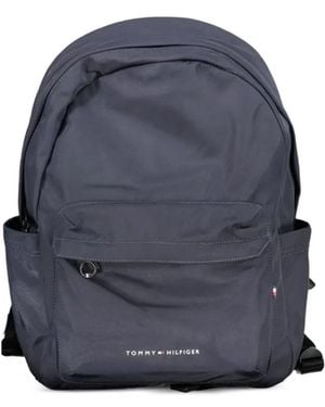 Tommy Hilfiger Logo-Print Backpack - Blue