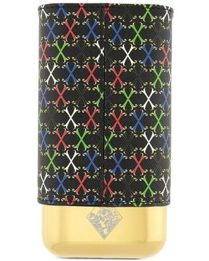 ST Dupont Patterned Cigar Case - Green